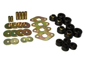 Toyota Tacoma Body Mount Set - Energy Suspension - Hyper-Flex Polyurethane - Black - `01-`04